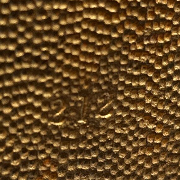 VTG Cast Metal Bookend Knight Horseback Medieval Battle Scene Gold Finish Goth - Picture 11 of 15